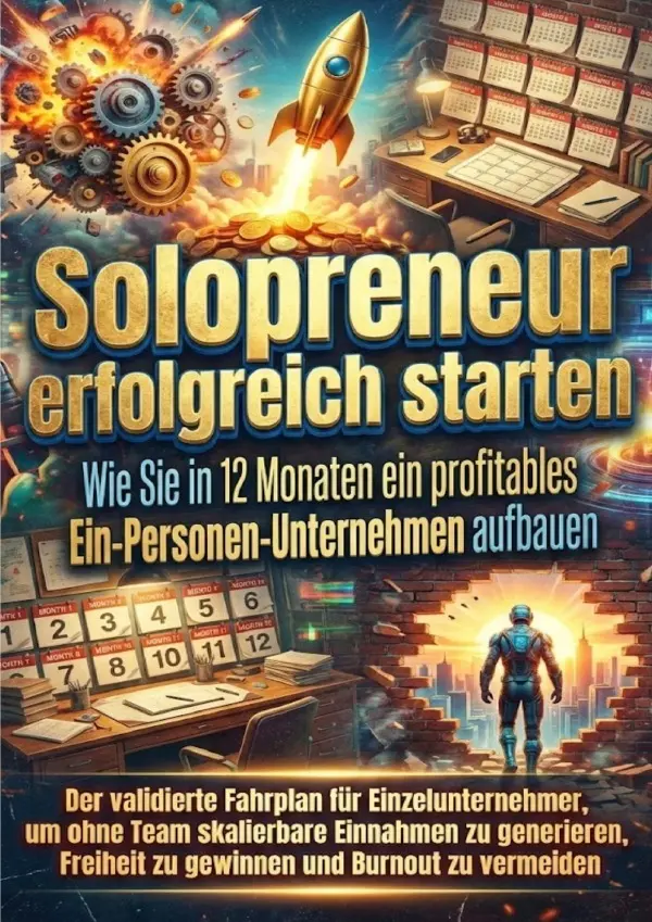 Cover: 9783565169139 | Solopreneur erfolgreich starten: Wie Sie in 12 Monaten ein...
