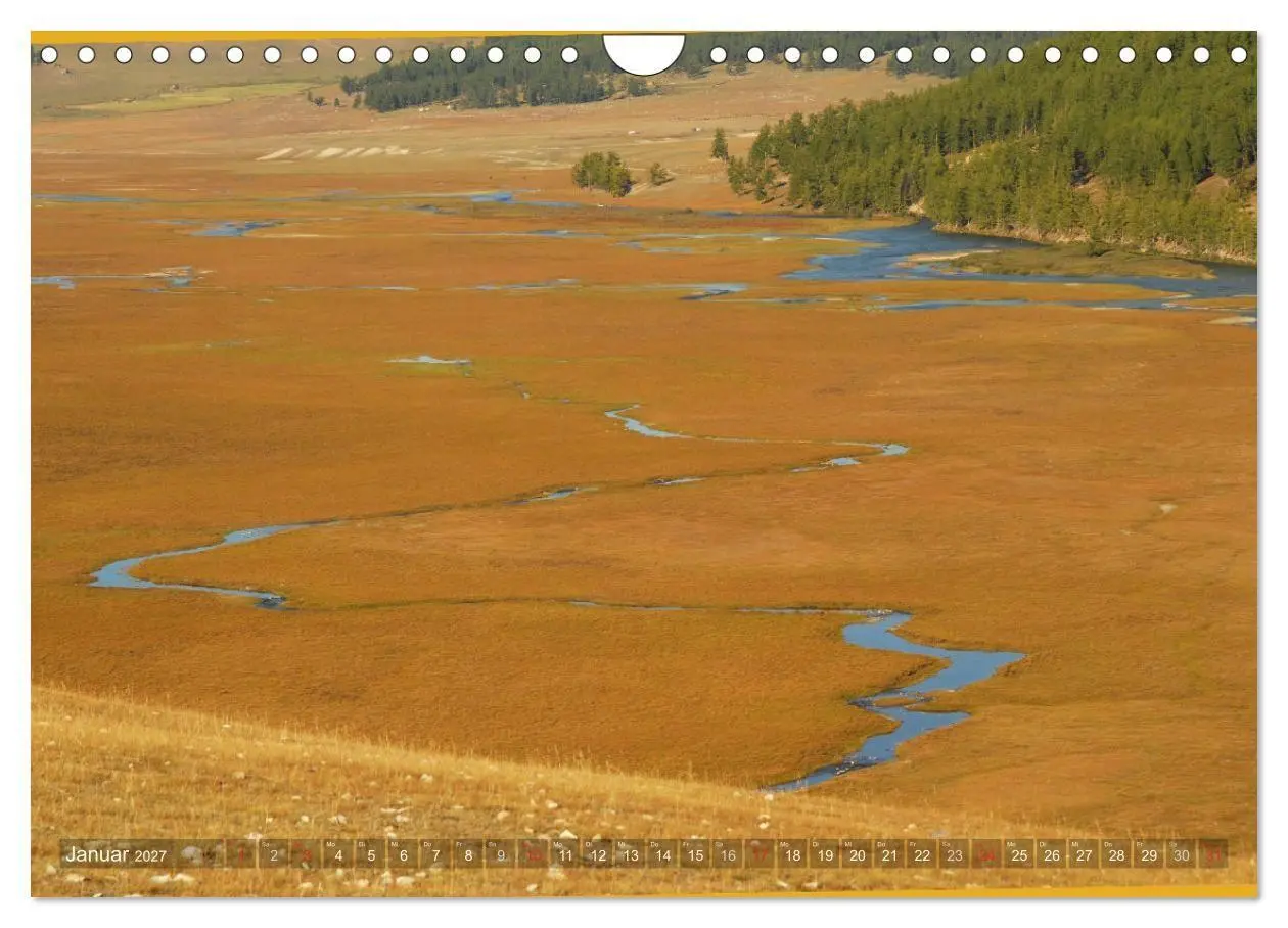Bild: 9783569989139 | Mongolei - weites Land (Wandkalender 2027 DIN A4 quer), CALVENDO...