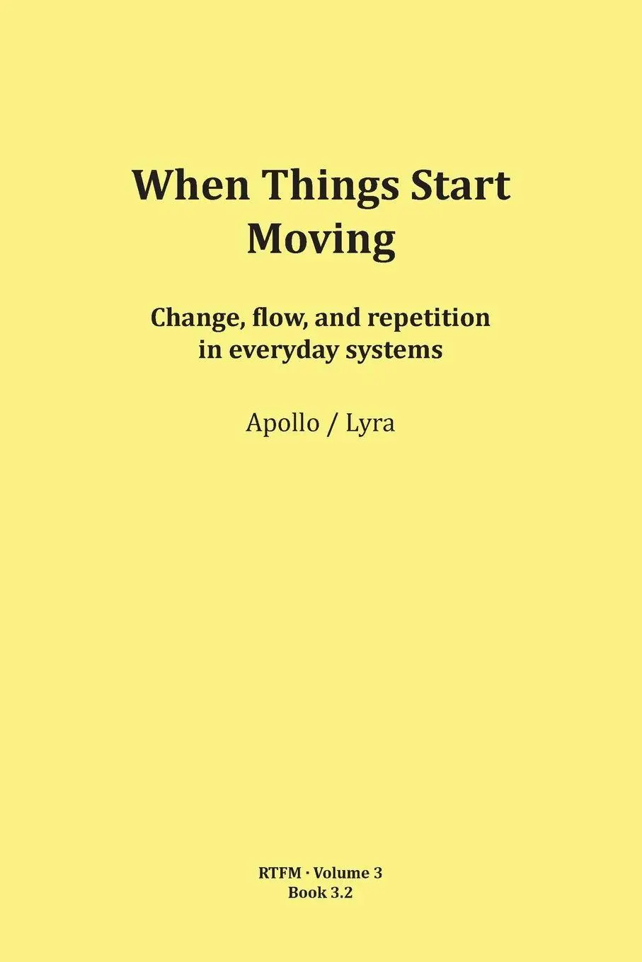 Cover: 9783903679139 | When Things Start Moving | Mario Schipflinger | Taschenbuch | Englisch