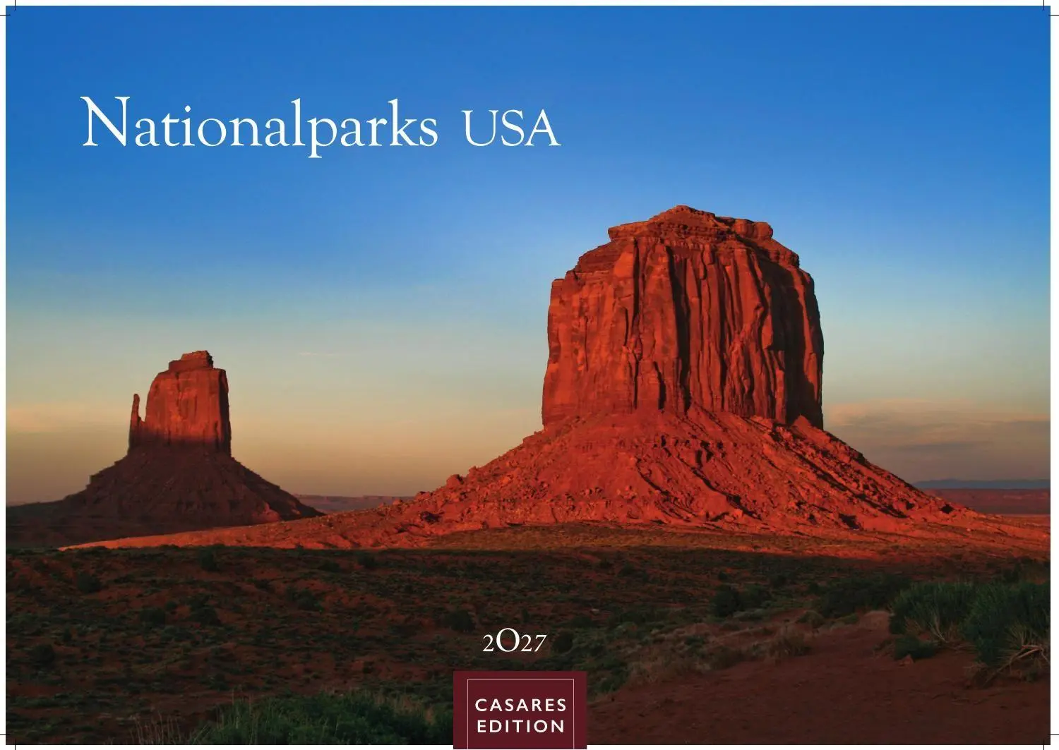Cover: 9781835249239 | Nationalparks USA Kalender 2027 - Wandkalender Fotokalender...