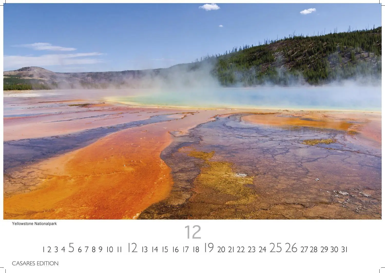 Bild: 9781835249239 | Nationalparks USA Kalender 2027 - Wandkalender Fotokalender...