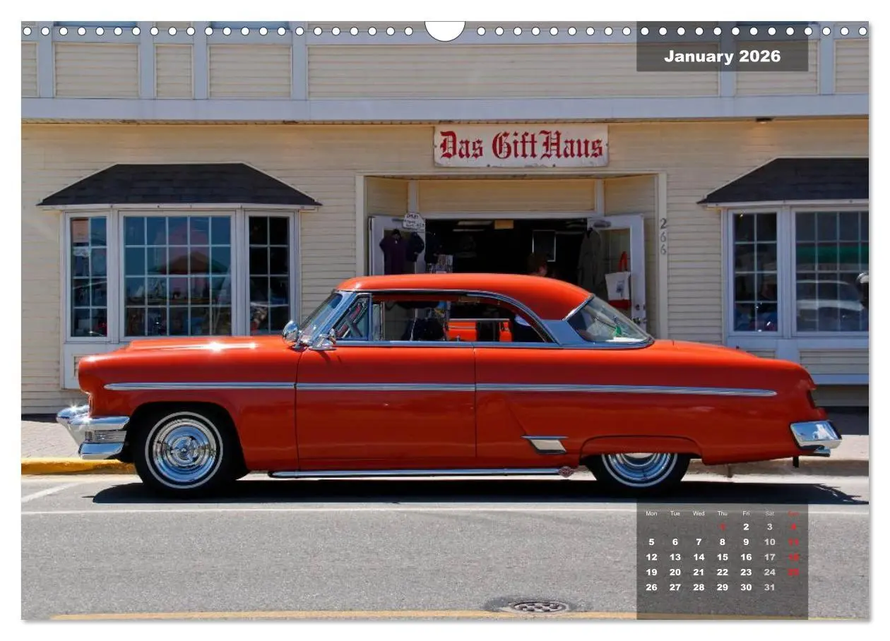 Bild: 9783516579239 | US Classic Cars (Wall Calendar 2026 DIN A3 landscape), CALVENDO 12...