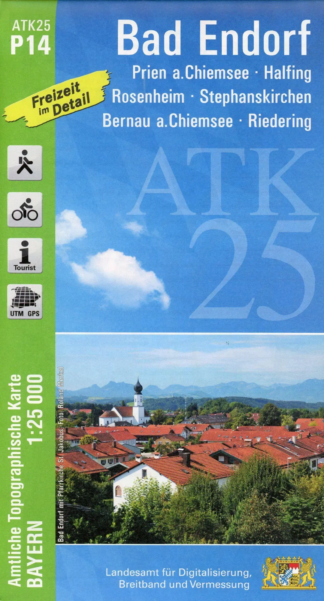 Cover: 9783899339239 | Bad Endorf 1 : 25 000 | Digitalisierung | (Land-)Karte | Deutsch