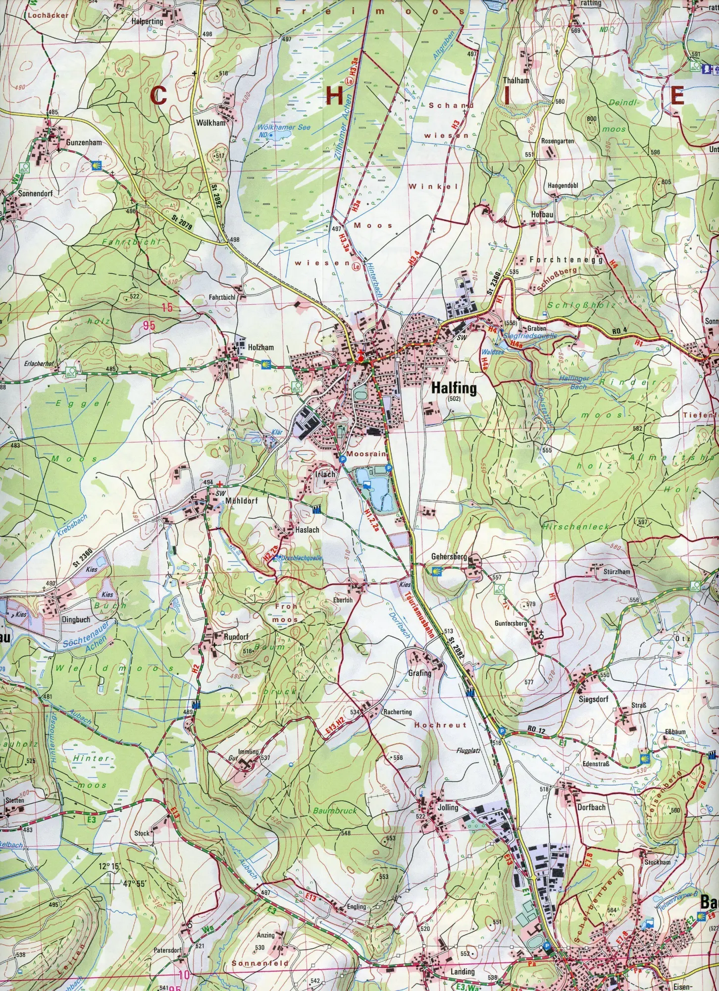 Bild: 9783899339239 | Bad Endorf 1 : 25 000 | Digitalisierung | (Land-)Karte | Deutsch