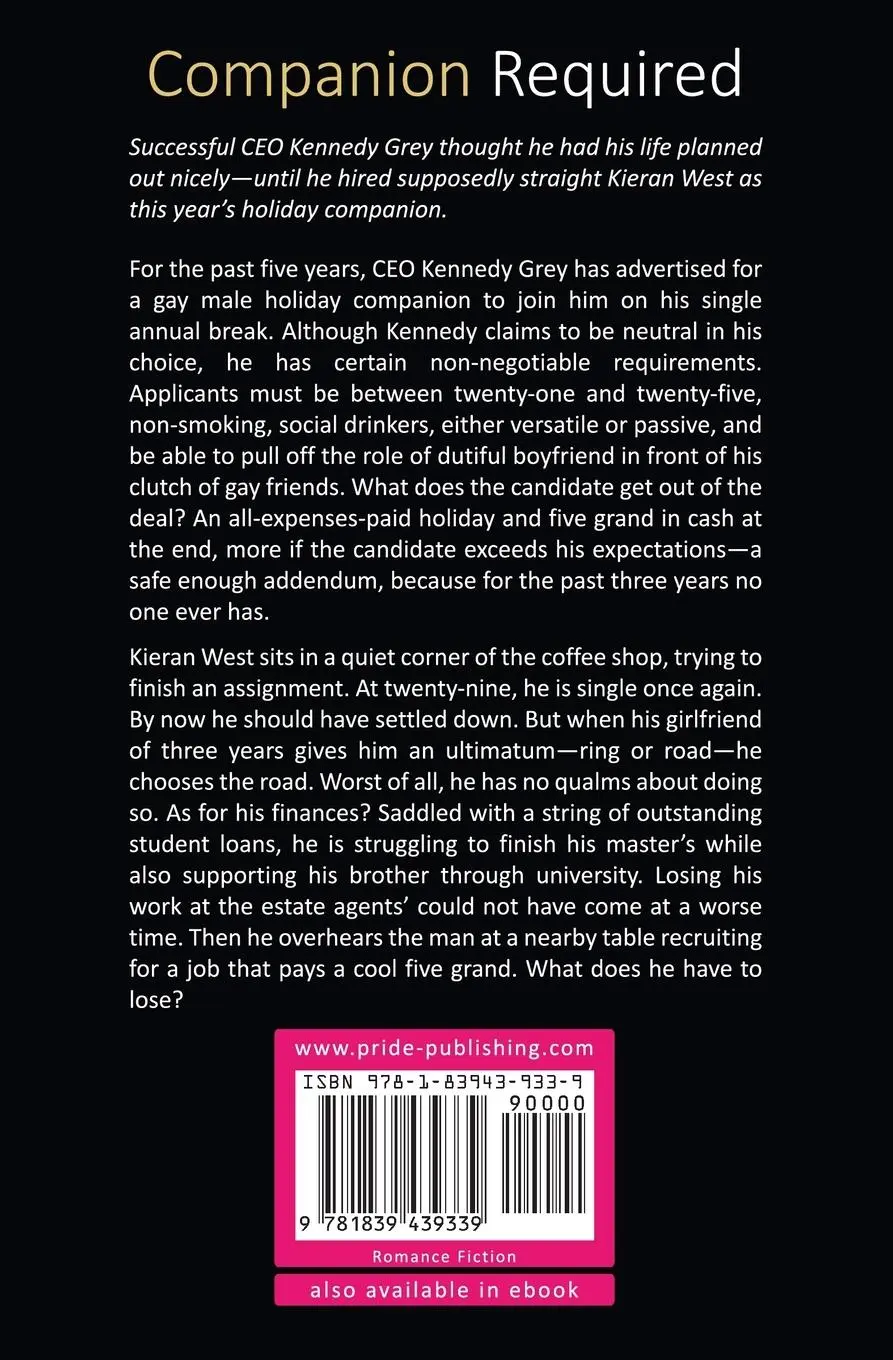 Rückseite: 9781839439339 | Companion Required | Brian Lancaster | Taschenbuch | Englisch | 2020