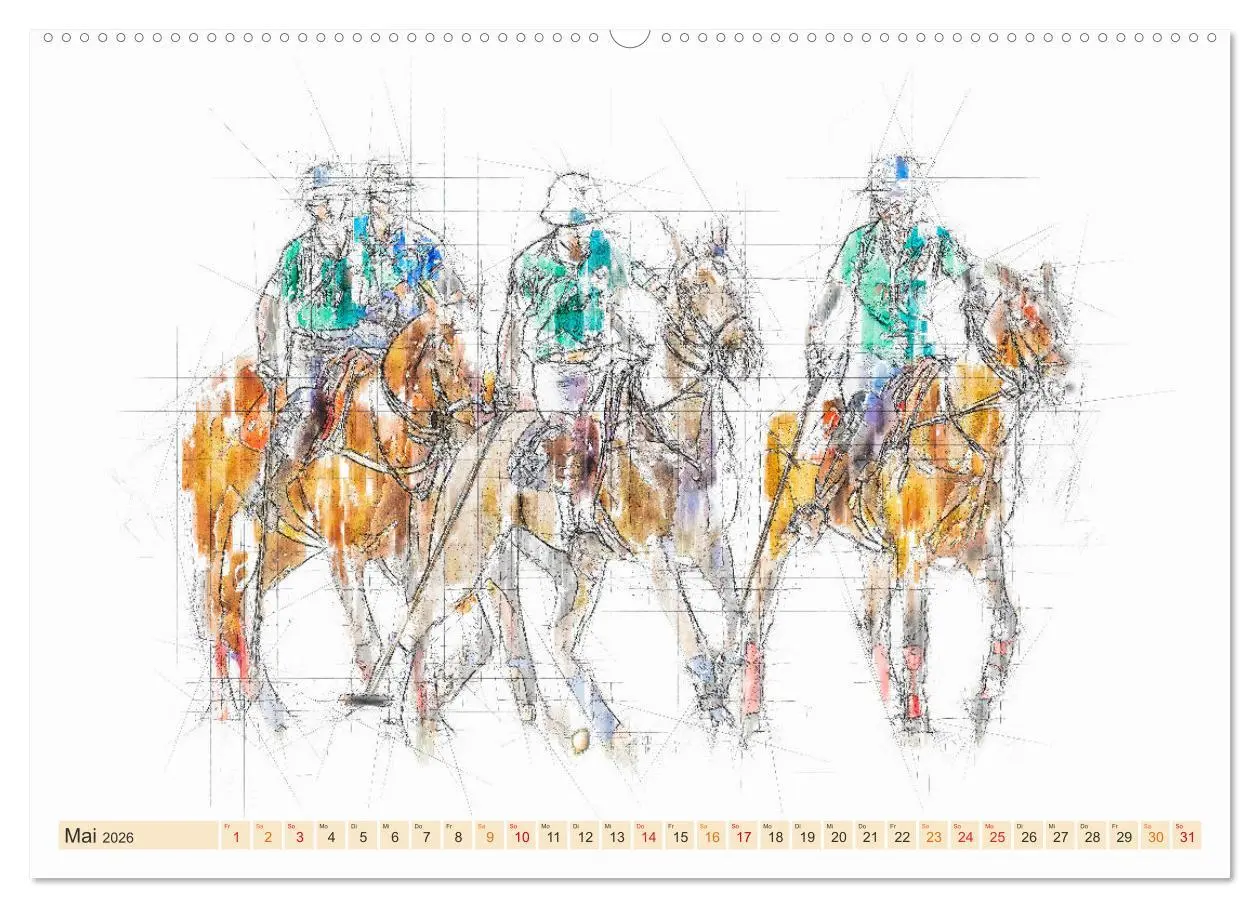 Bild: 9783457549339 | Team-Sport (Wandkalender 2026 DIN A2 quer), CALVENDO Monatskalender