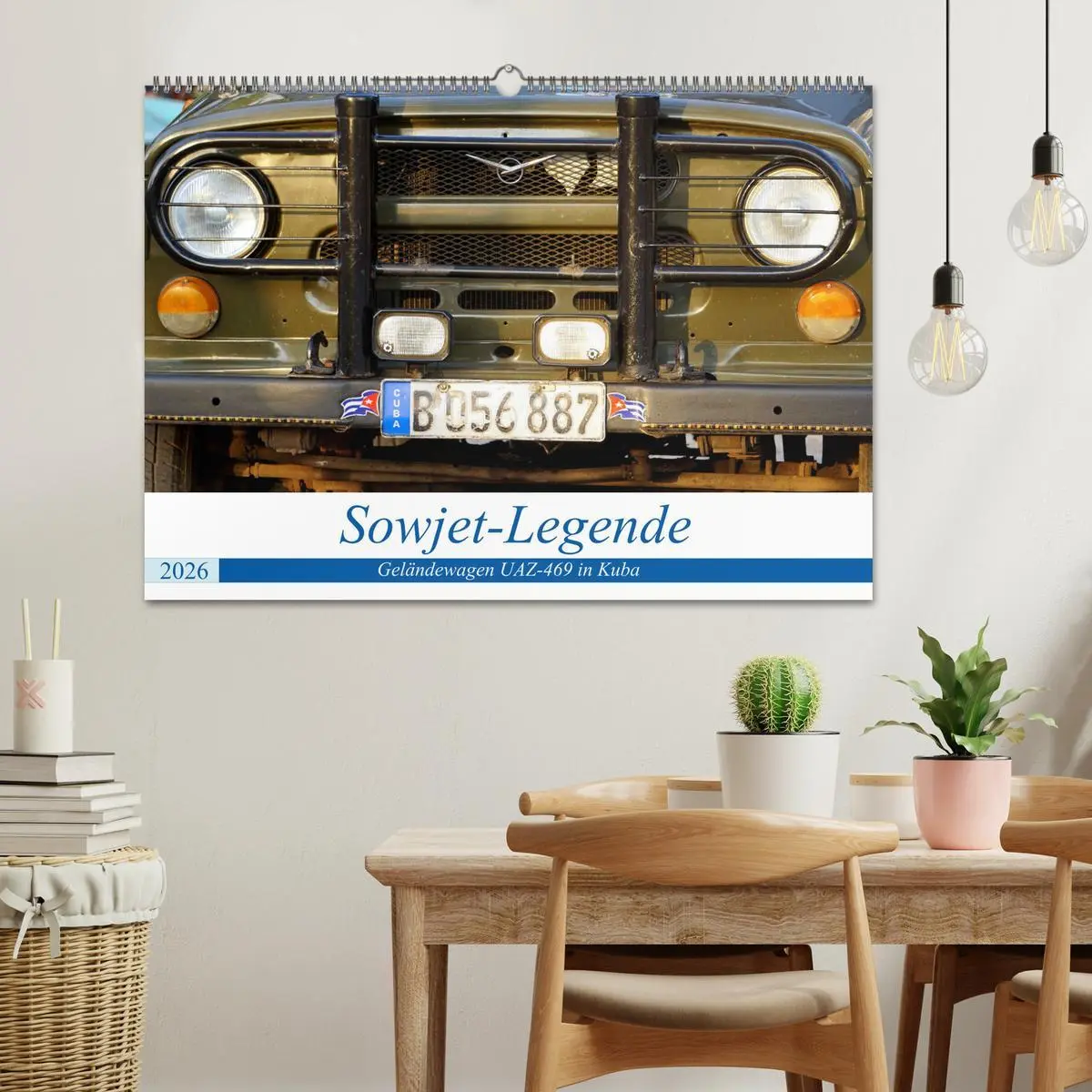 Bild: 9783457789339 | Sowjet-Legende - Der Geländewagen UAZ-469 in Kuba (Wandkalender...