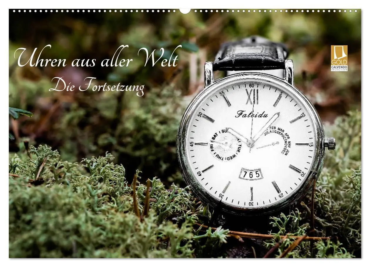Cover: 9783457859339 | Uhren aus aller Welt - Die Fortsetzung (Wandkalender 2026 DIN A2...