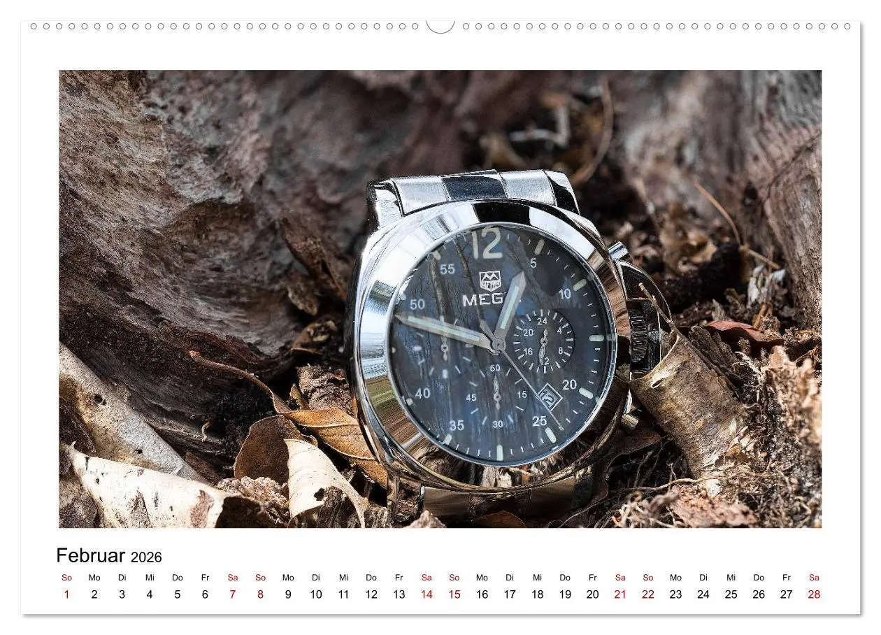 Bild: 9783457859339 | Uhren aus aller Welt - Die Fortsetzung (Wandkalender 2026 DIN A2...
