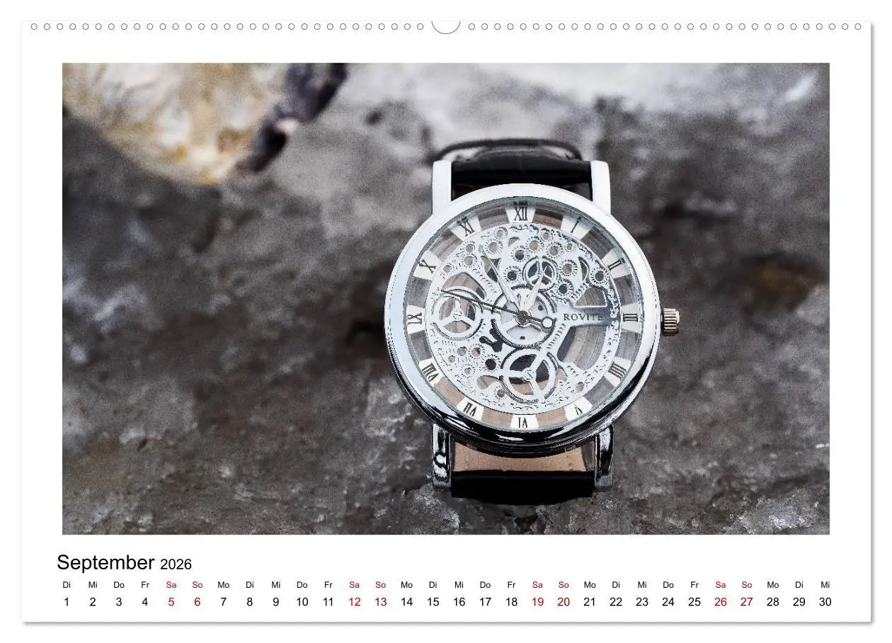Bild: 9783457859339 | Uhren aus aller Welt - Die Fortsetzung (Wandkalender 2026 DIN A2...