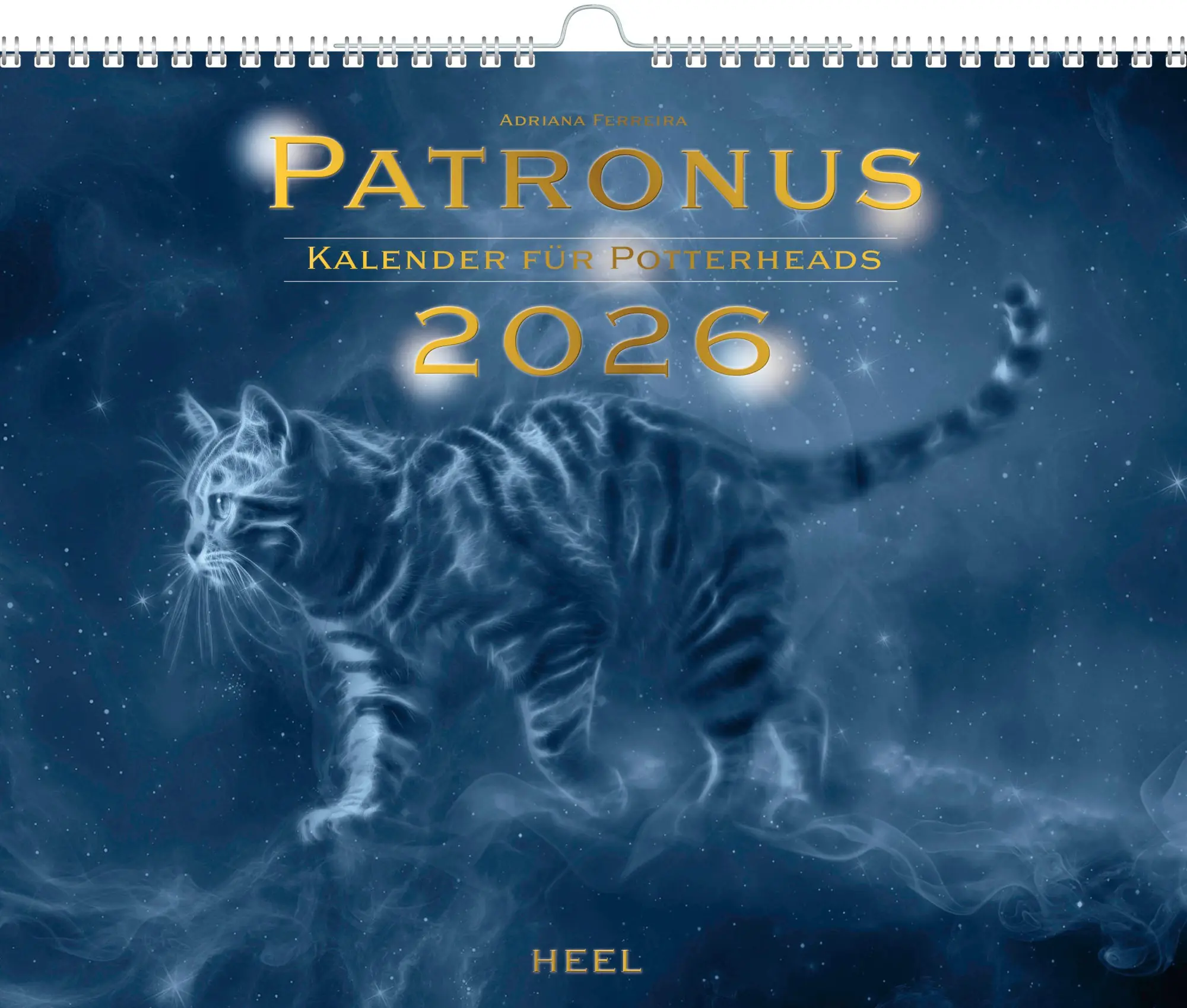 Cover: 9783966649339 | Patronus Kalender für Potterheads 2026 XXL-Wandkalender | Ferreira