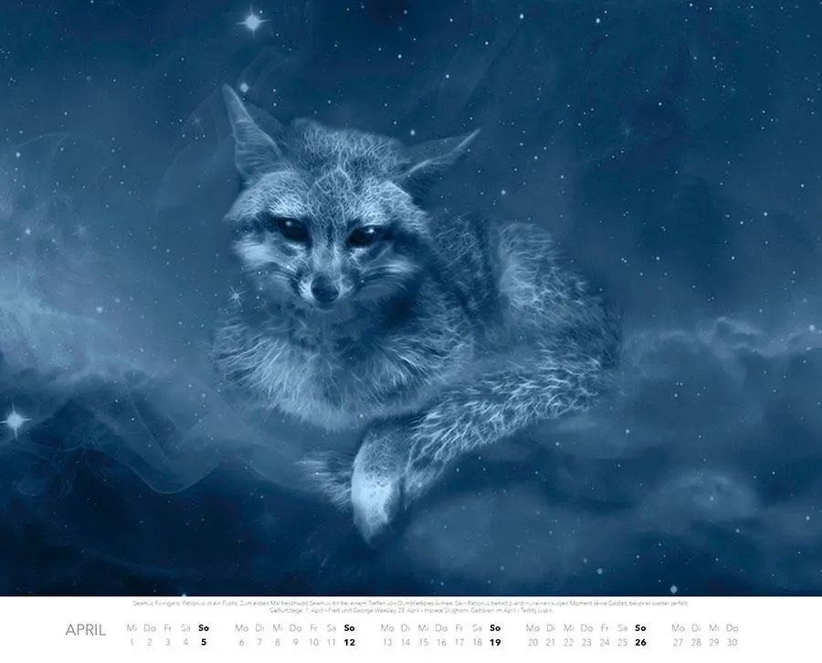 Bild: 9783966649339 | Patronus Kalender für Potterheads 2026 XXL-Wandkalender | Ferreira