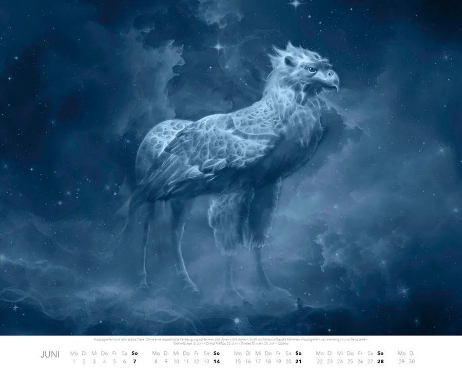 Bild: 9783966649339 | Patronus Kalender für Potterheads 2026 XXL-Wandkalender | Ferreira