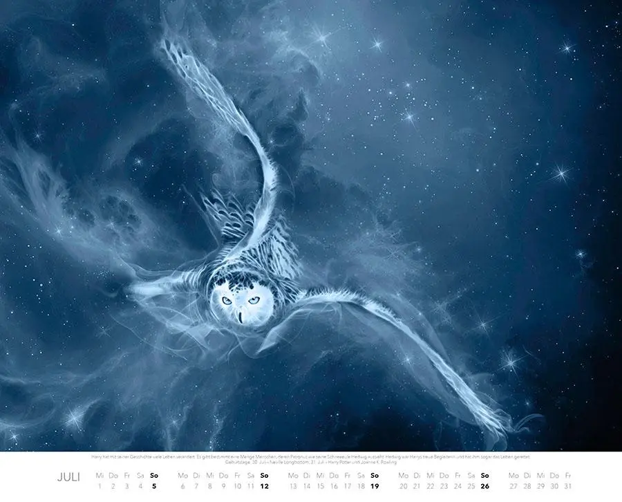 Bild: 9783966649339 | Patronus Kalender für Potterheads 2026 XXL-Wandkalender | Ferreira
