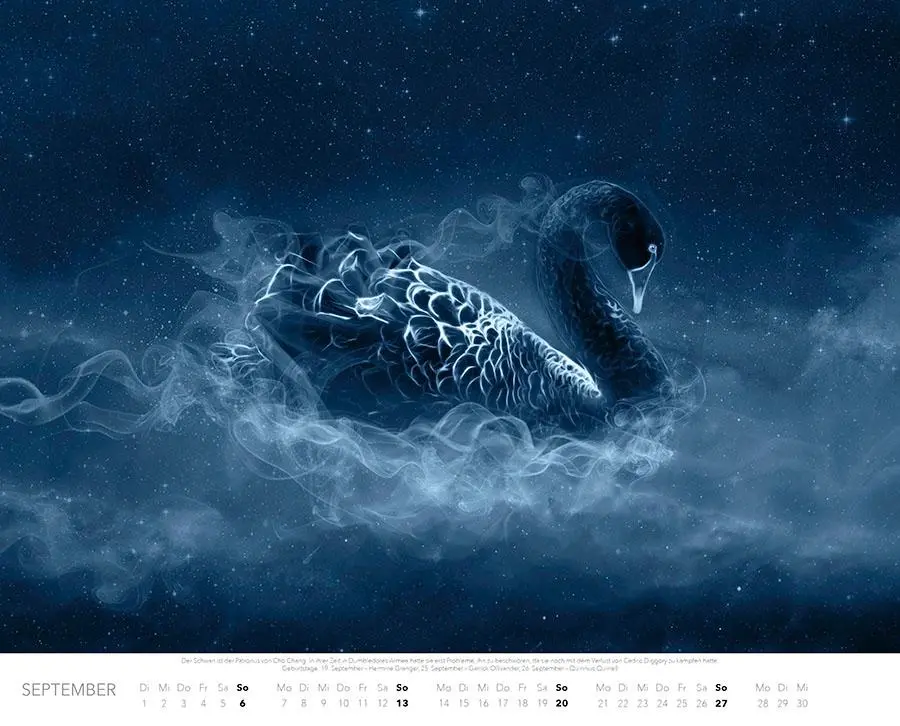 Bild: 9783966649339 | Patronus Kalender für Potterheads 2026 XXL-Wandkalender | Ferreira