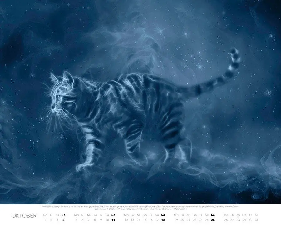 Bild: 9783966649339 | Patronus Kalender für Potterheads 2026 XXL-Wandkalender | Ferreira