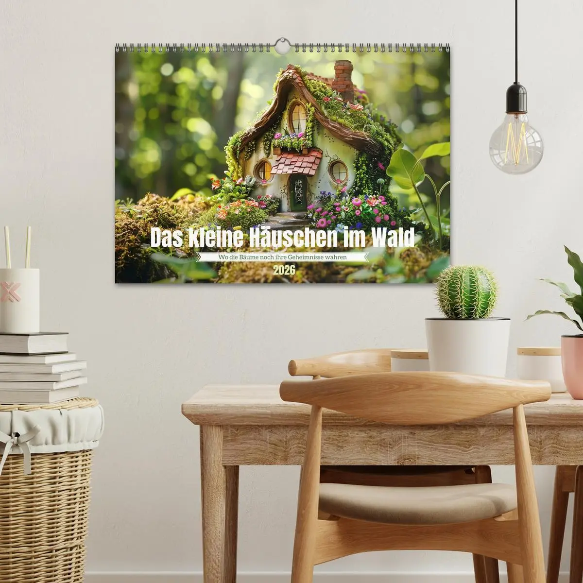 Bild: 9783457399439 | Das kleine Häuschen im Wald (Wandkalender 2026 DIN A3 quer),...