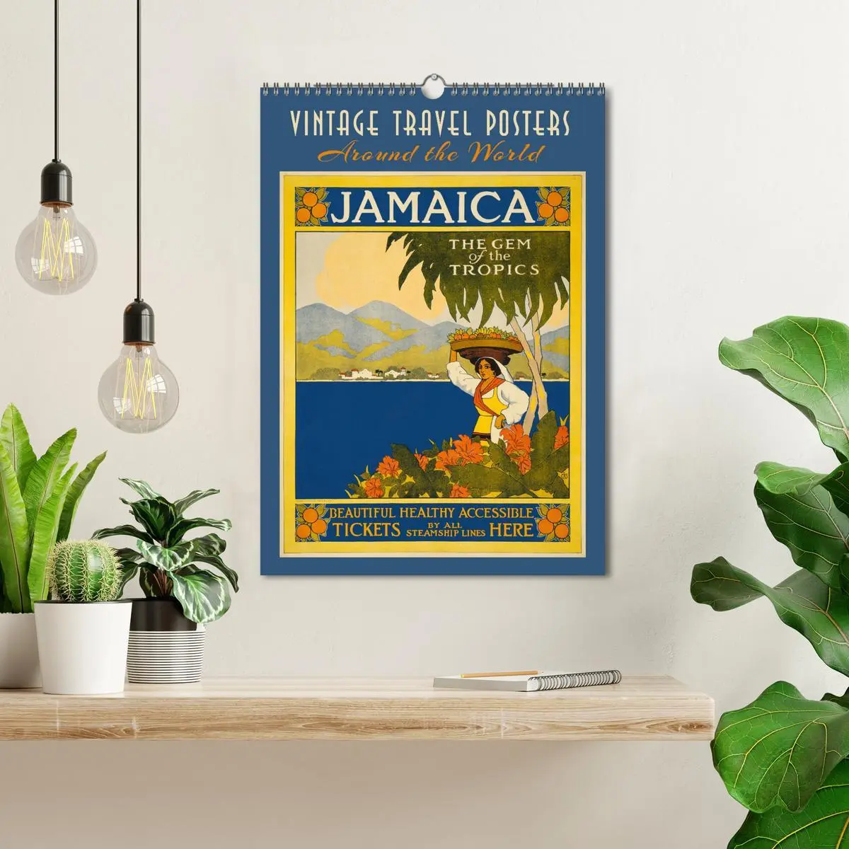 Bild: 9783516559439 | Vintage Travel Posters around the World (Wall Calendar 2026 DIN A3...