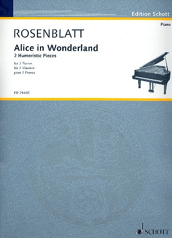 Cover: 9790001189439 | Alice in Wonderland | 2 Humoristic Pieces | Alexander Rosenblatt