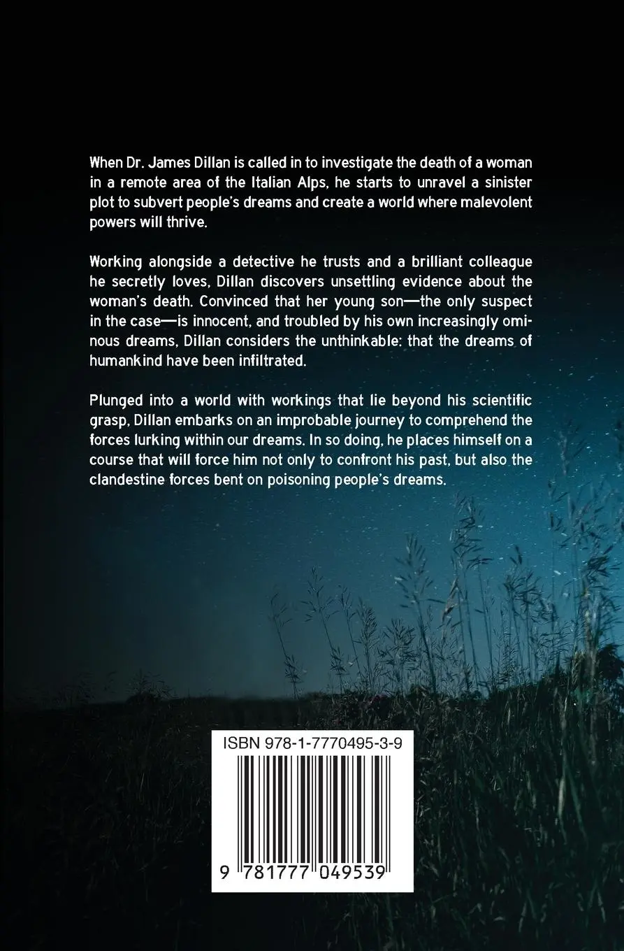 Rückseite: 9781777049539 | The DREAMKEEPERS | A James Dillan Novel | Antonio Zadra | Taschenbuch