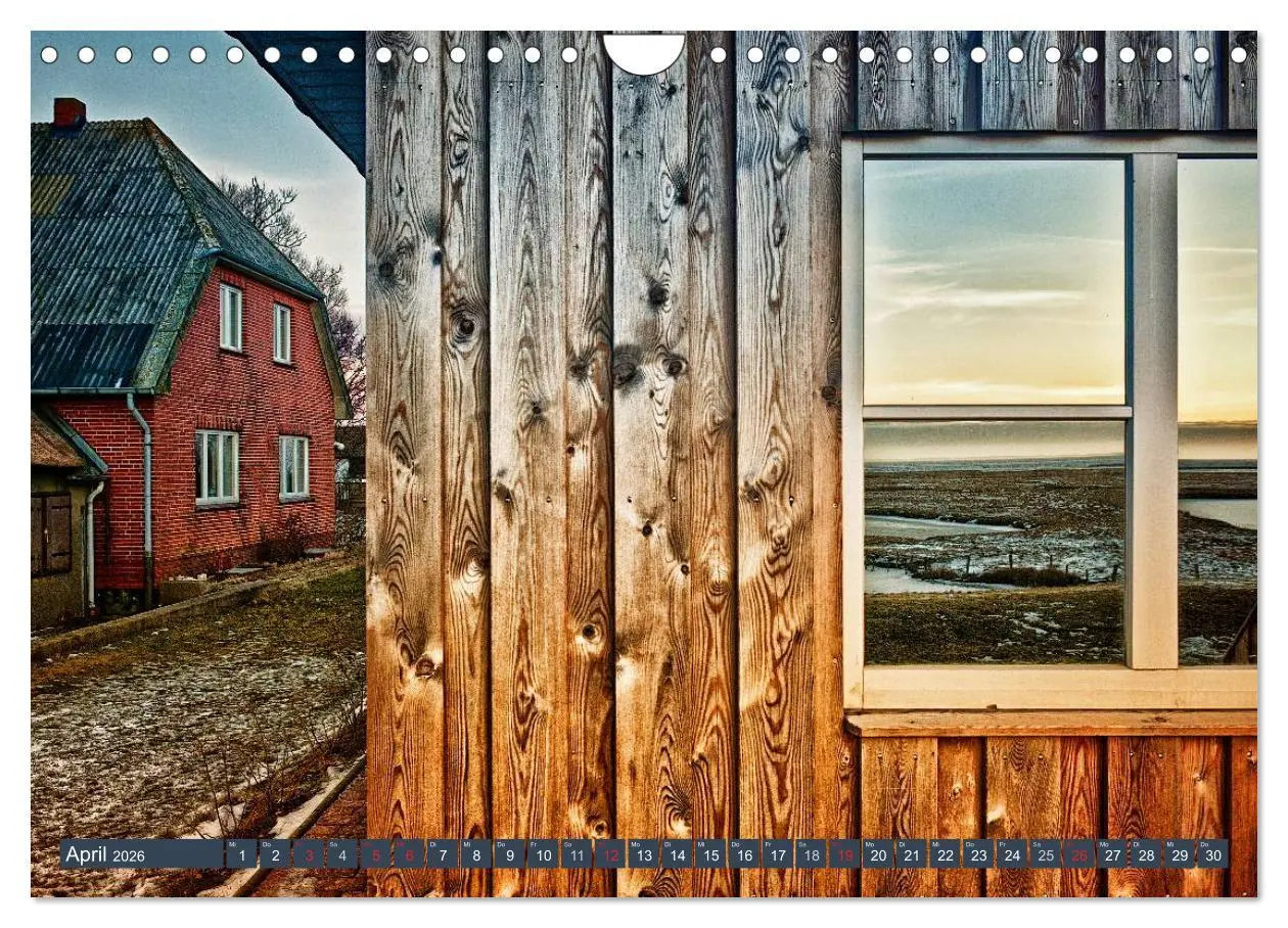 Bild: 9783516169539 | Die Hallig Langeneß (Wandkalender 2026 DIN A4 quer), CALVENDO...