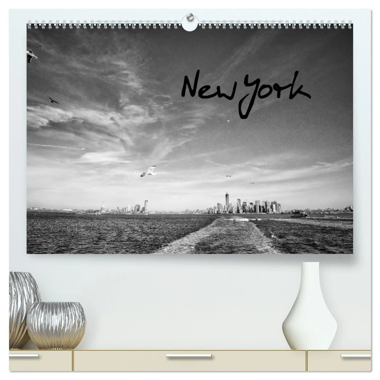 Cover: 9783516239539 | New York 2026 (hochwertiger Premium Wandkalender 2026 DIN A2 quer),...