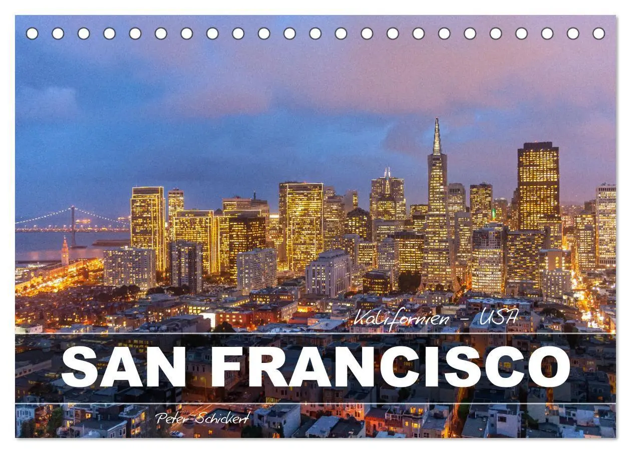 Cover: 9783594149539 | Kalifornien - USA - San Francisco (Tischkalender 2027 DIN A5 quer),...