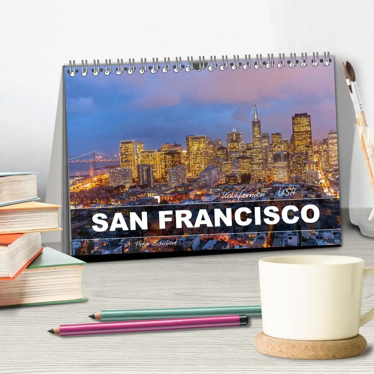 Bild: 9783594149539 | Kalifornien - USA - San Francisco (Tischkalender 2027 DIN A5 quer),...