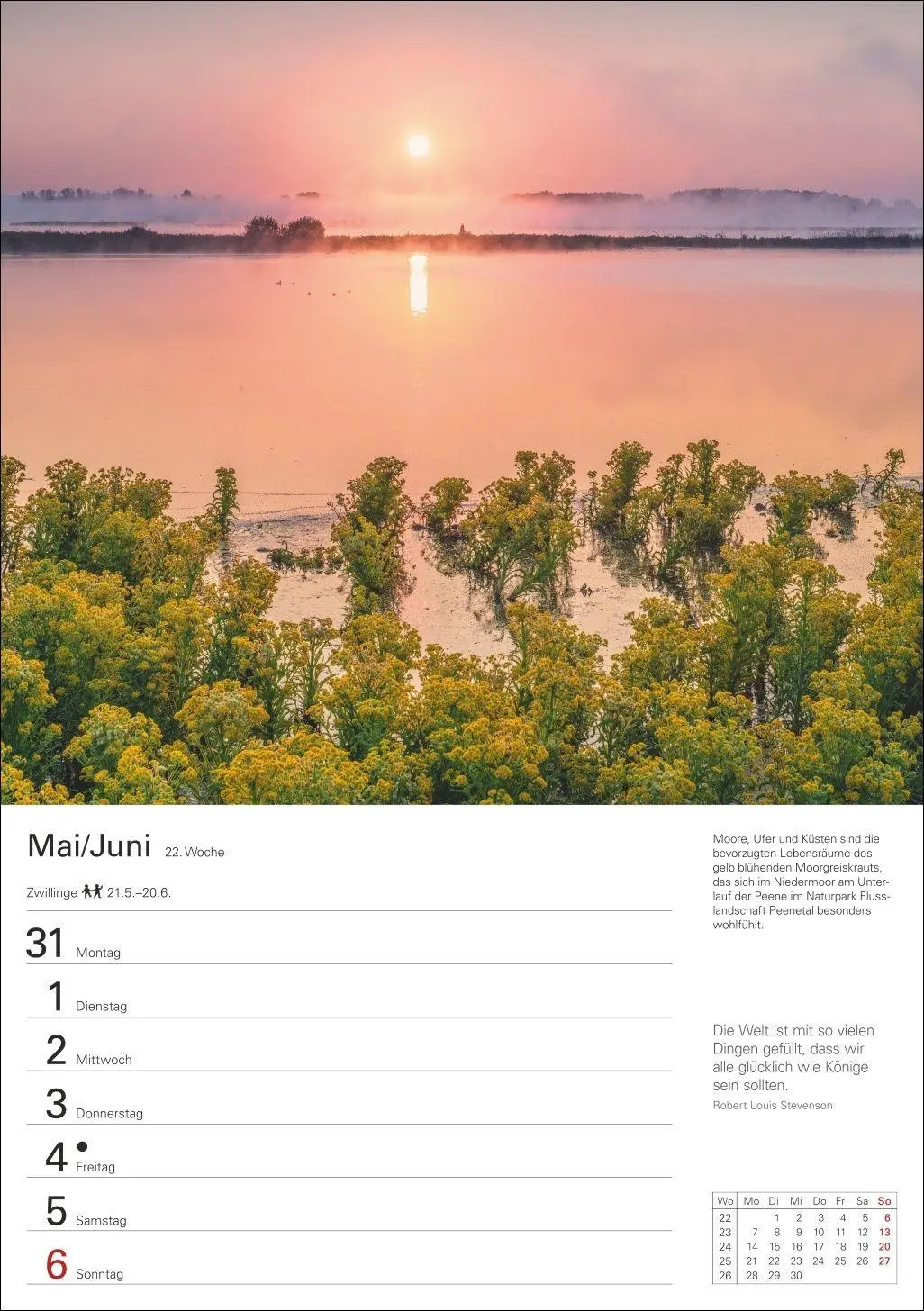 Bild: 9783840039539 | Naturschätze Deutschlands Wochenplaner 2027 - Eine Reise in 53 Bildern