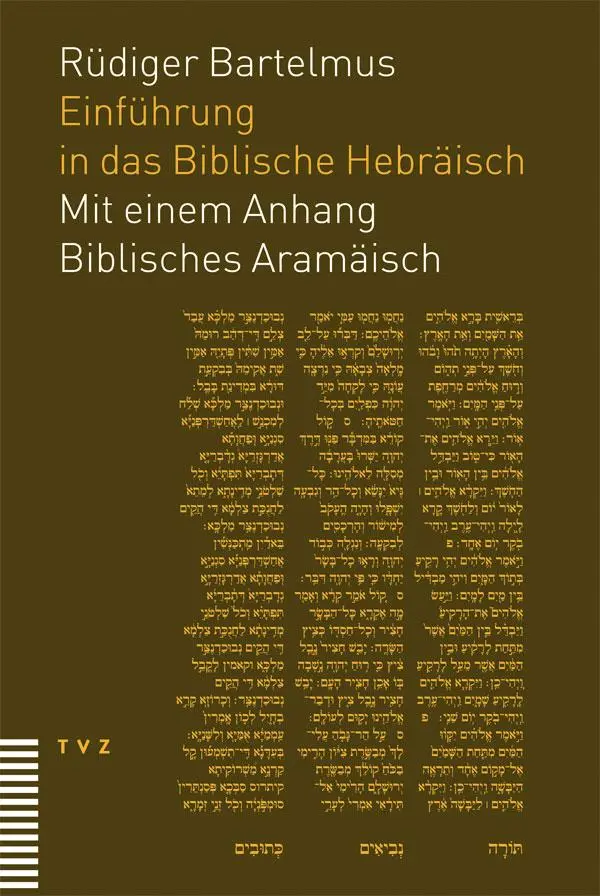 Cover: 9783290109639 | Einführung in das Biblische Hebräisch | Rüdiger Bartelmus | Buch
