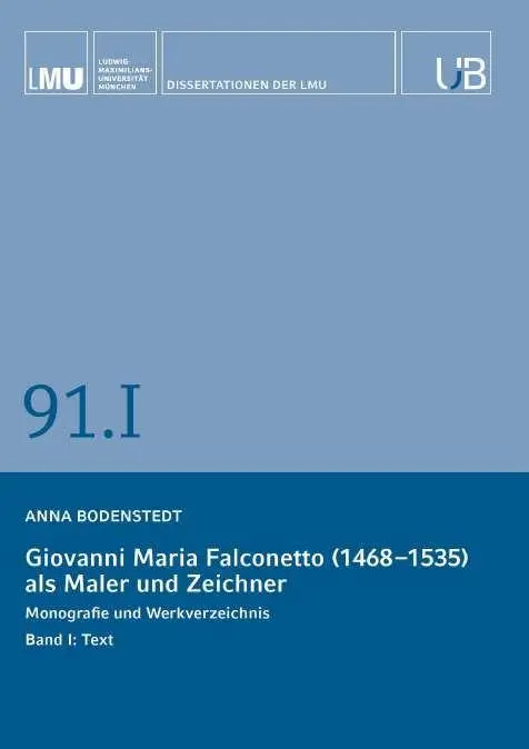 Cover: 9783991819639 | Giovanni Maria Falconetto (1468-1535) als Maler und Zeichner. Band...