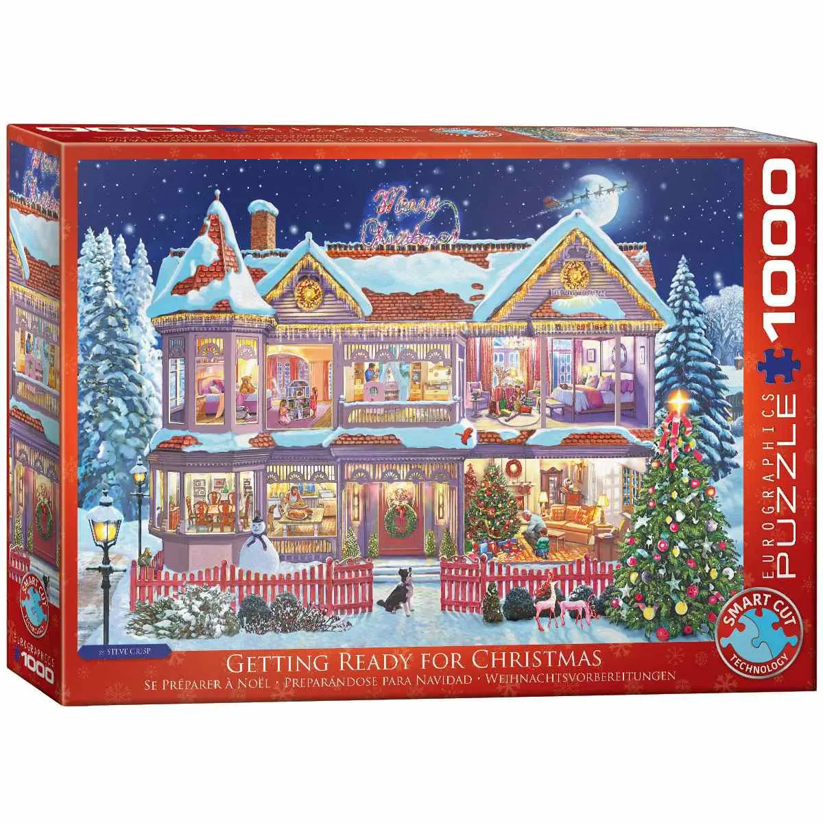 Cover: 628136609739 | Getting Ready Christmas | Eurographics | Puzzle | Brettspiel | Deutsch