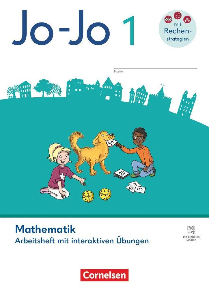 Cover: 9783464819739 | Jo-Jo Mathematik 1. Schuljahr - Allgemeine Ausgabe 2026 -...