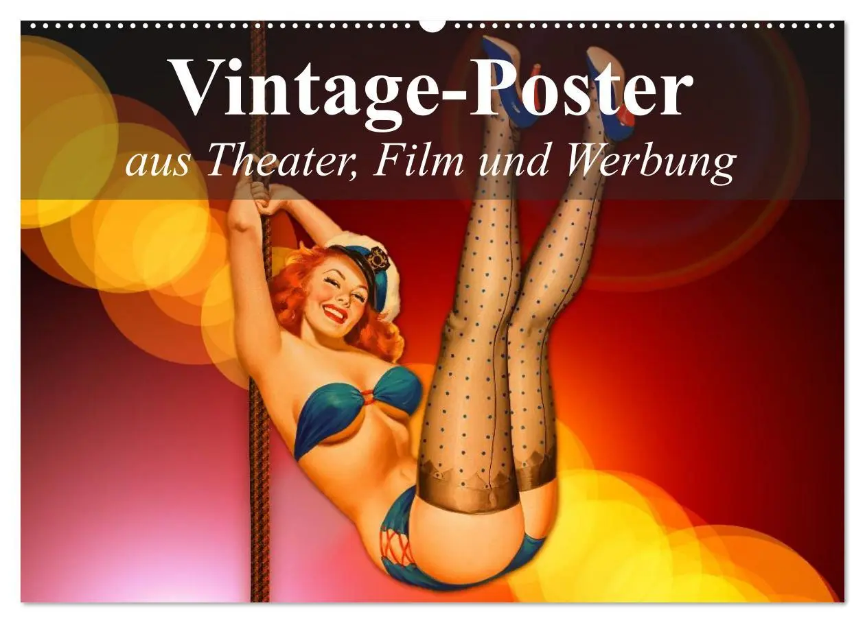 Cover: 9783516079739 | Vintage-Poster aus Theater, Film und Werbung (Wandkalender 2026 DIN...