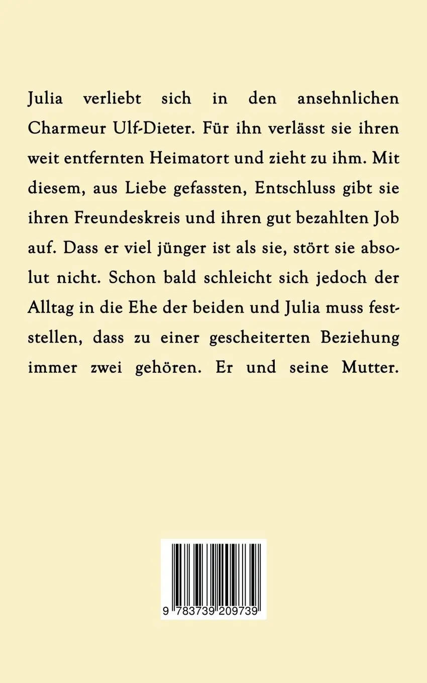 Rückseite: 9783739209739 | Mein Mann lebt immer noch | Andrea Barheine | Taschenbuch | 180 S.