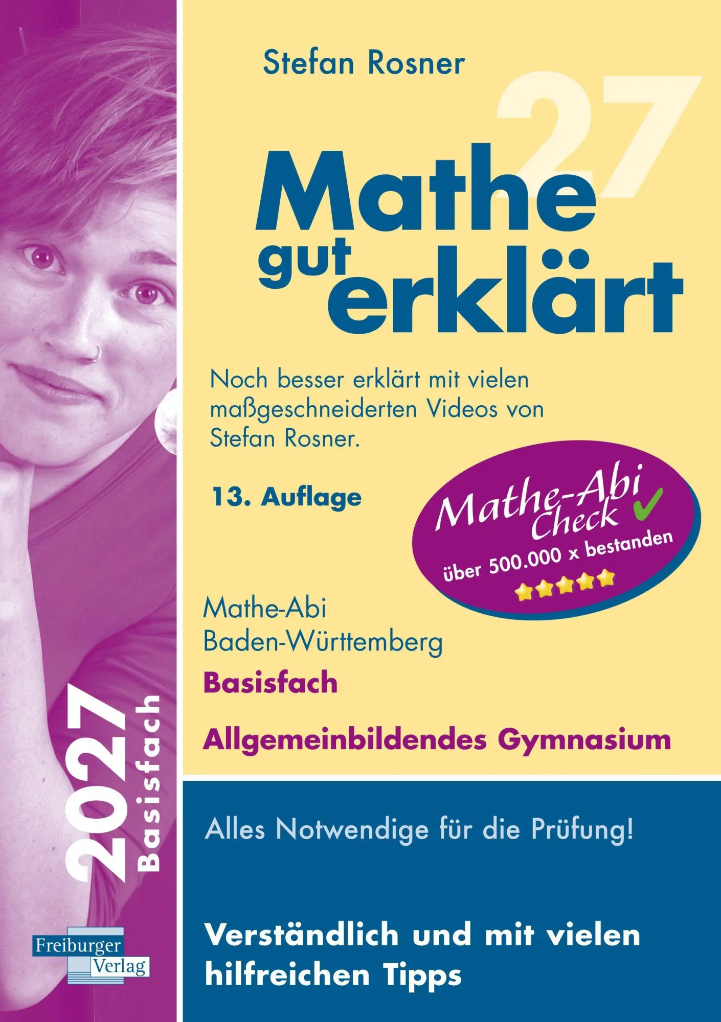 Cover: 9783868149739 | Mathe gut erklärt 2027 Basisfach Baden-Württemberg Gymnasium | Rosner
