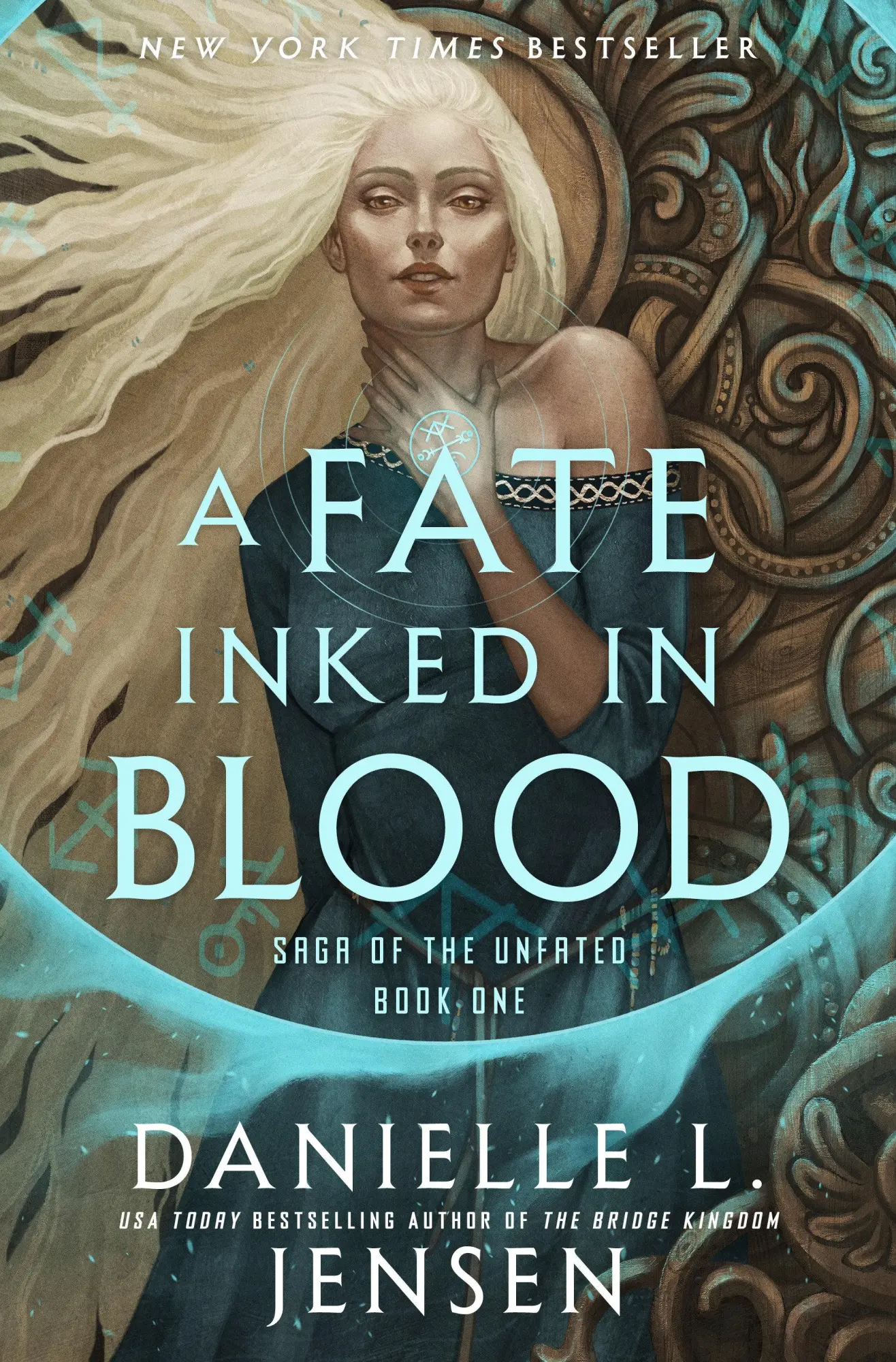 Cover: 9780593599839 | A Fate Inked in Blood | Book One of the Saga of the Unfated | Jensen
