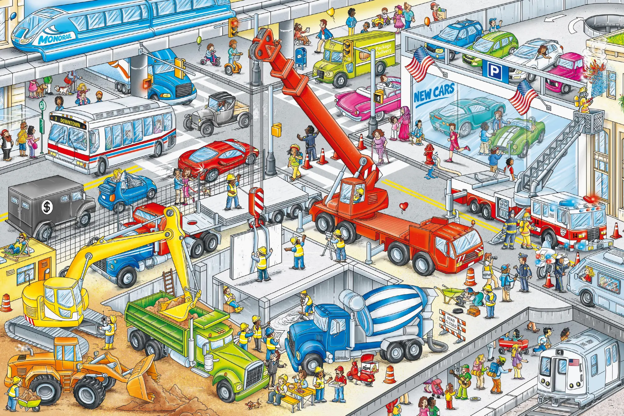 Bild: 9781615199839 | My Little Wimmelbook(r) - Cars and Things That Go | Stefan Lohr | Buch