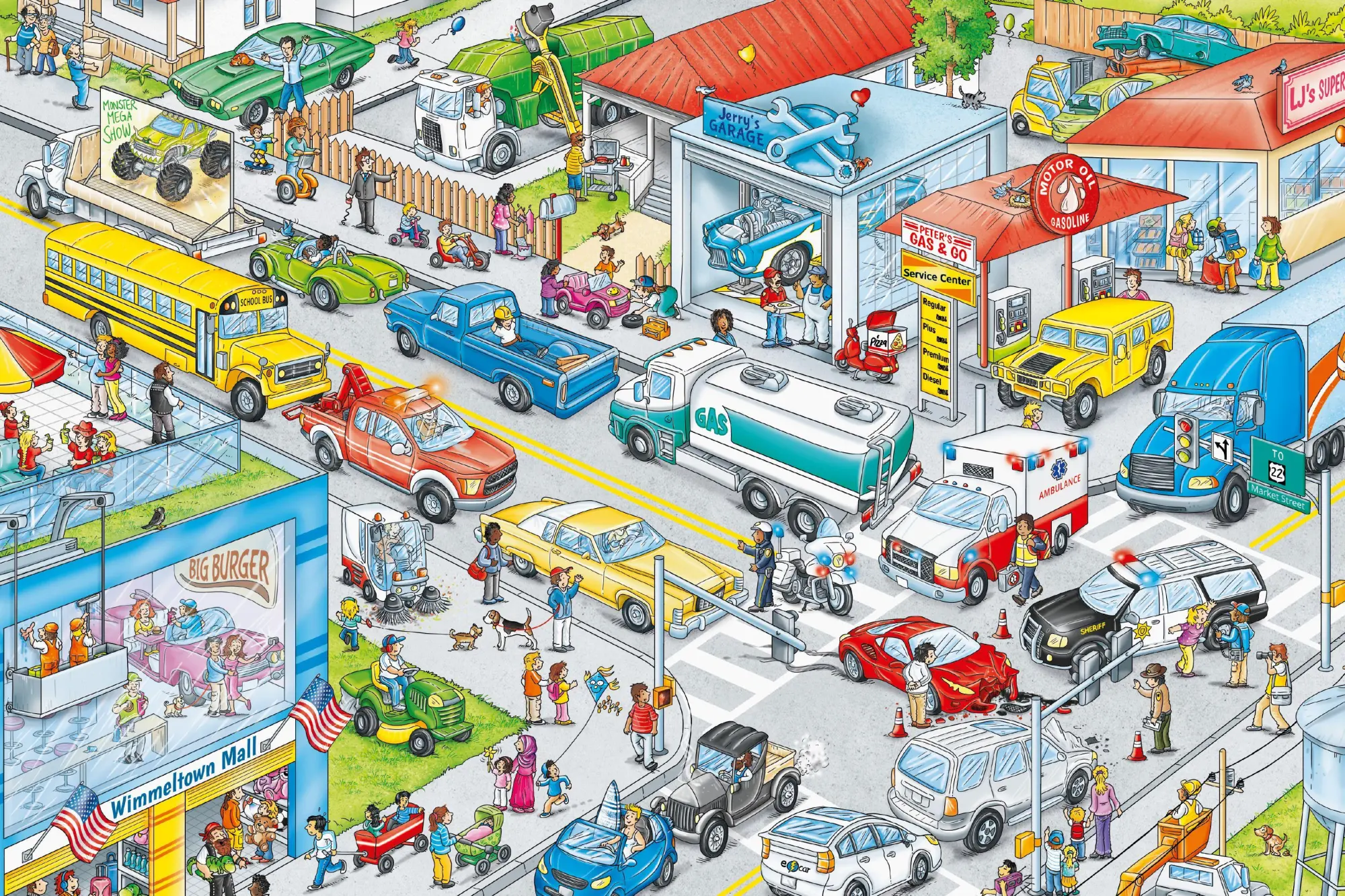 Bild: 9781615199839 | My Little Wimmelbook(r) - Cars and Things That Go | Stefan Lohr | Buch