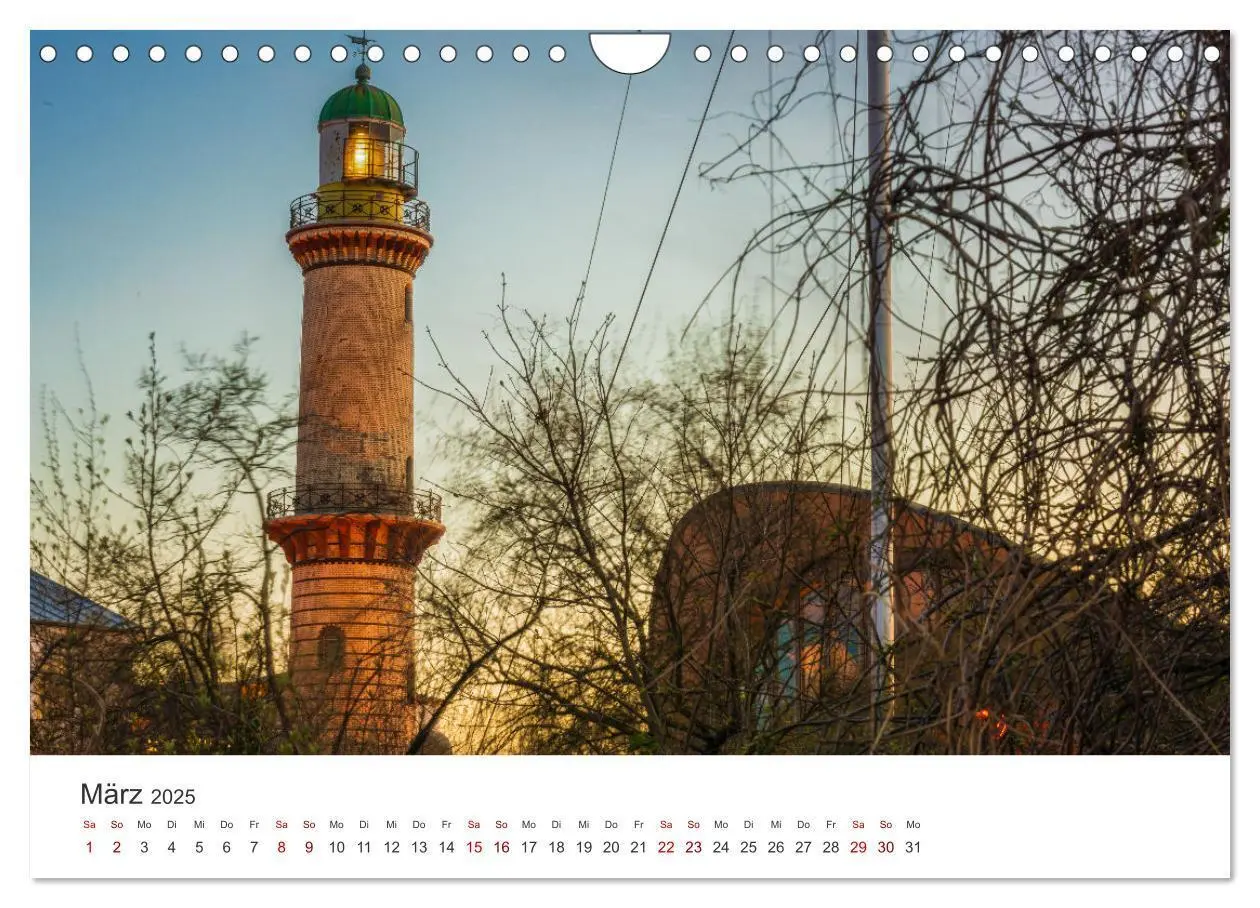 Bild: 9783435029839 | Warnemünde by Olaf Rehmert (Wandkalender 2025 DIN A4 quer),...