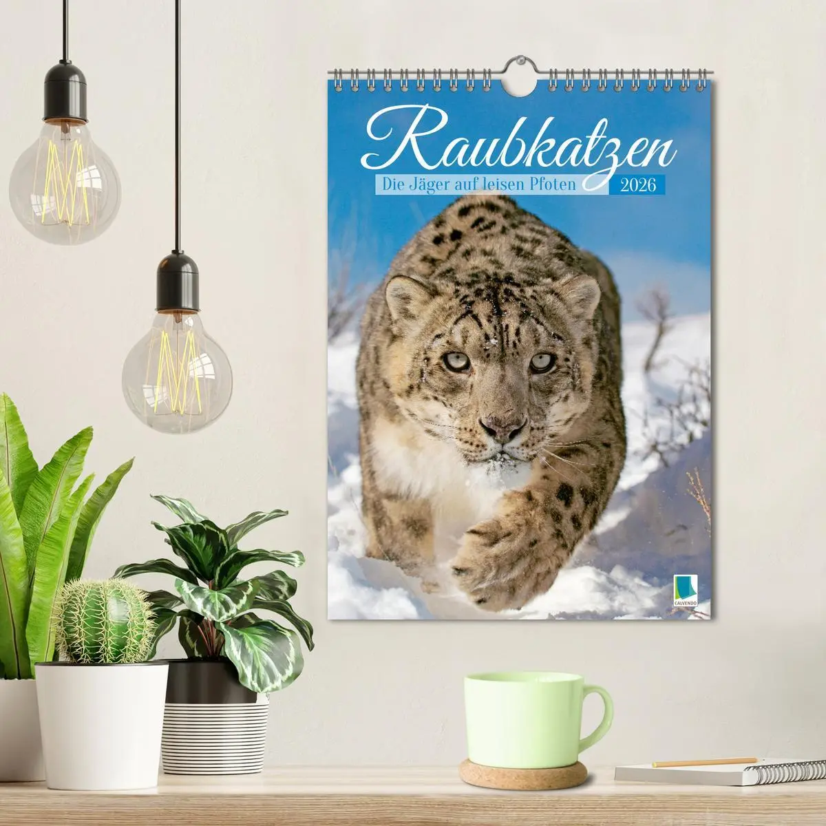 Bild: 9783457289839 | Raubkatzen: Die Jäger auf leisen Pfoten (Wandkalender 2026 DIN A4...