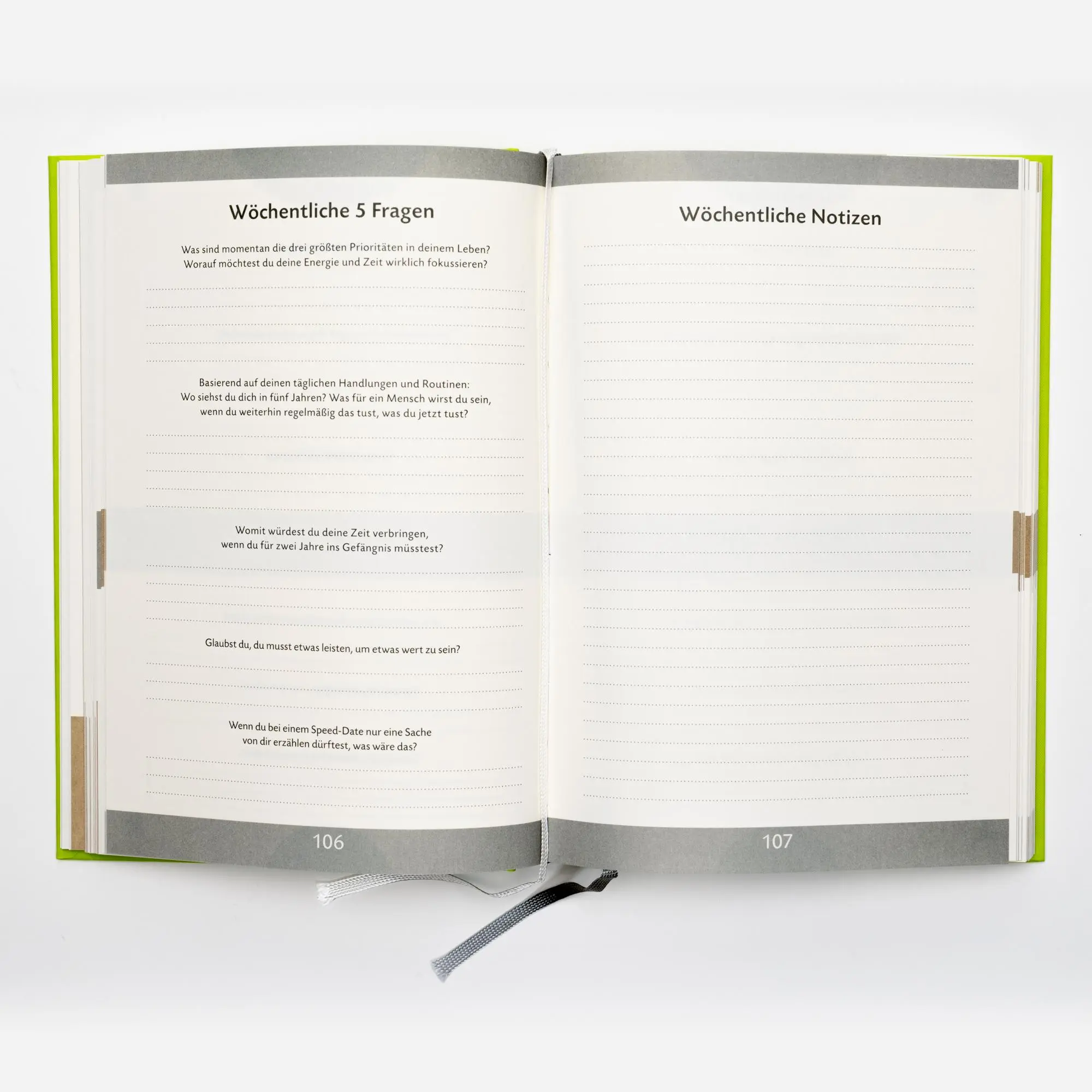 Bild: 9783499009839 | Das 6-Minuten-Tagebuch (limone) | Das Original | Dominik Spenst | Buch