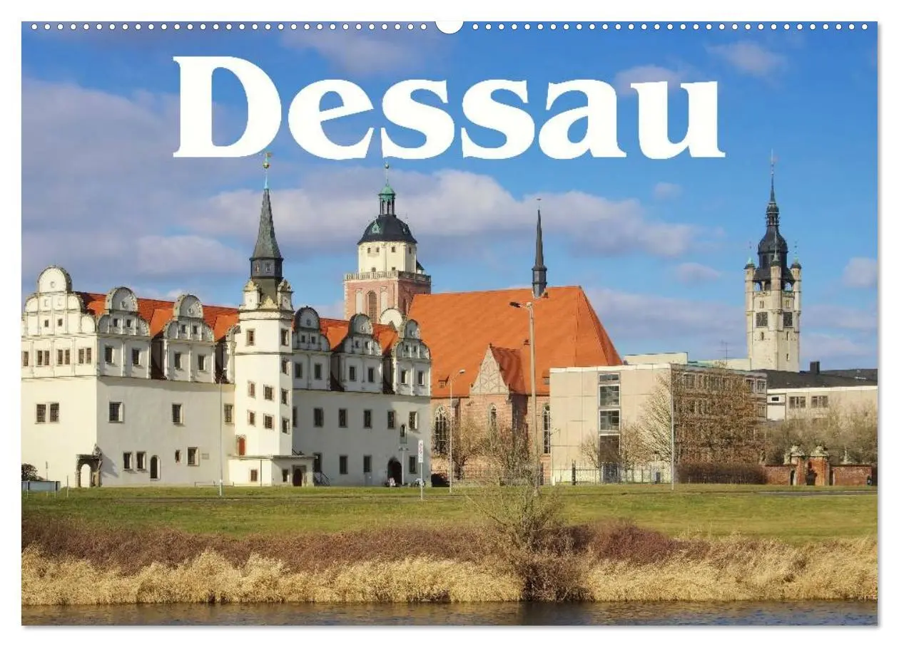Cover: 9783516139839 | Dessau (Wandkalender 2026 DIN A2 quer), CALVENDO Monatskalender | 2026