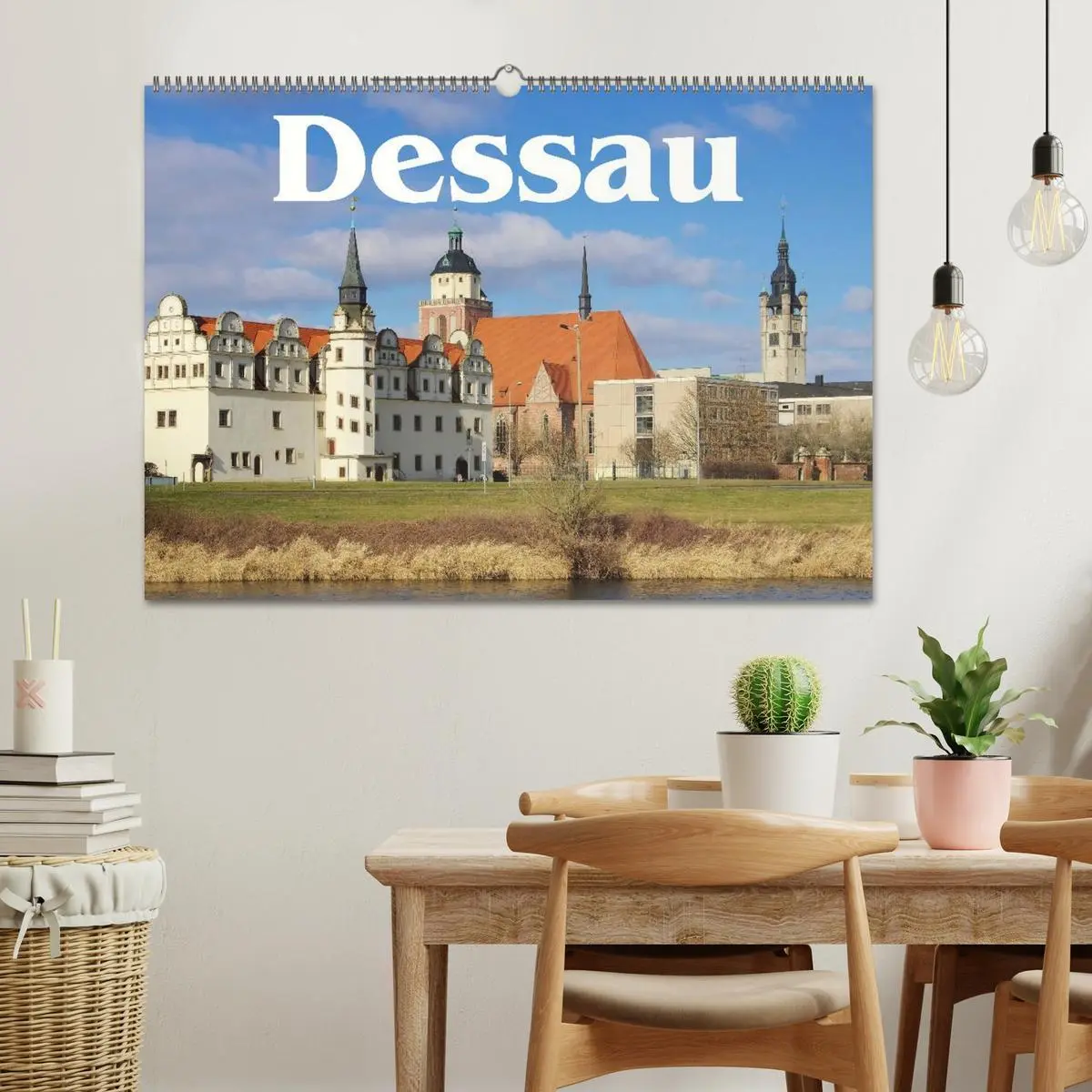 Bild: 9783516139839 | Dessau (Wandkalender 2026 DIN A2 quer), CALVENDO Monatskalender | 2026