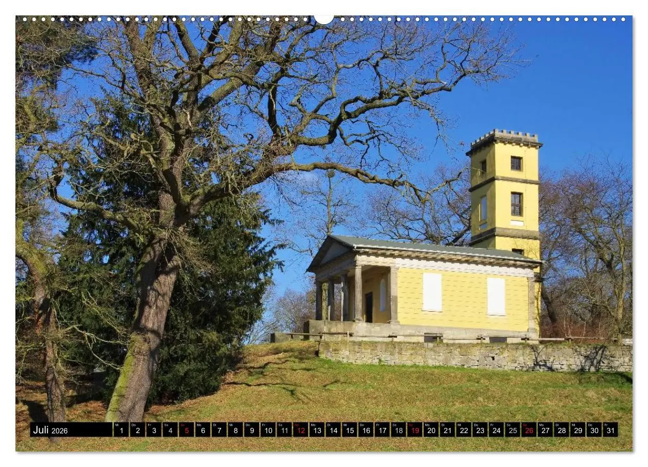 Bild: 9783516139839 | Dessau (Wandkalender 2026 DIN A2 quer), CALVENDO Monatskalender | 2026