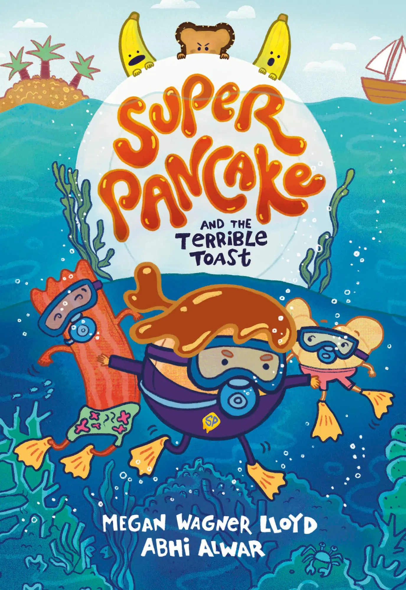 Cover: 9780593899939 | Super Pancake and the Terrible Toast | (A Graphic Novel) | Lloyd