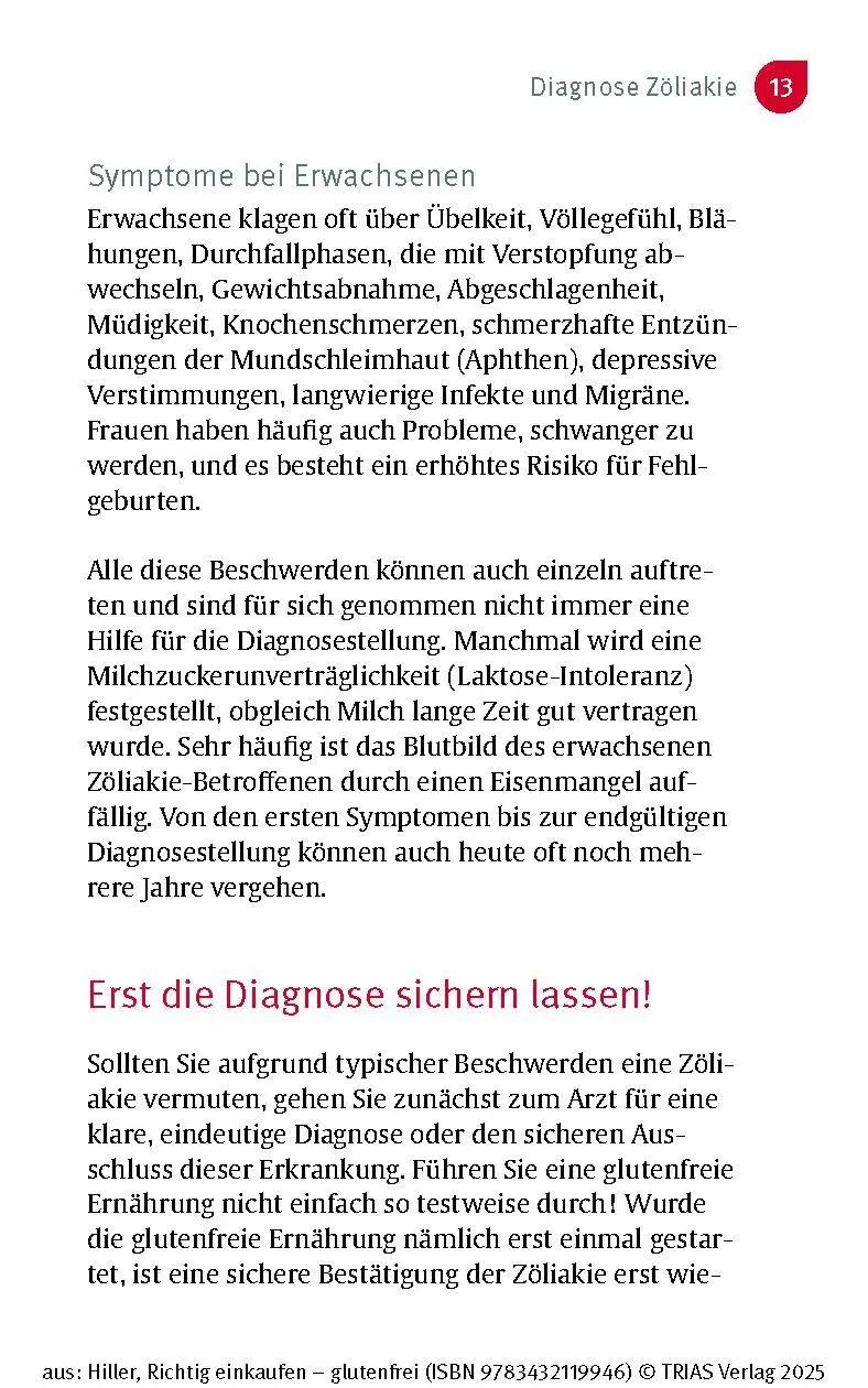 Bild: 9783432119939 | Richtig einkaufen glutenfrei | Andrea Hiller | Taschenbuch | 112 S.