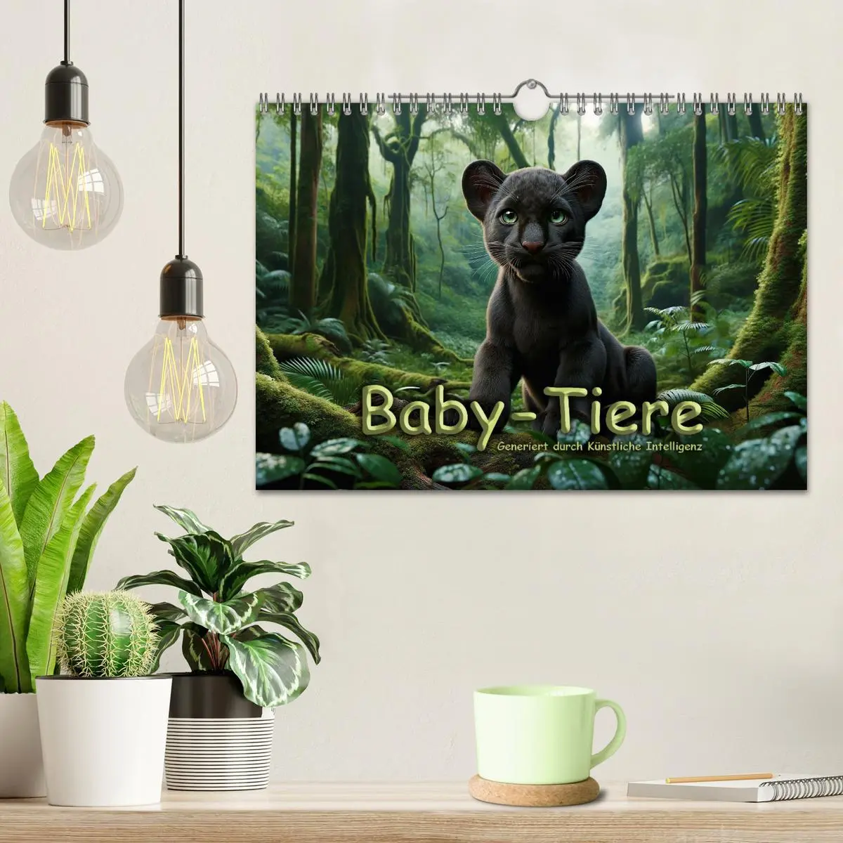 Bild: 9783457349939 | Baby-Tiere (Wandkalender 2026 DIN A4 quer), CALVENDO Monatskalender