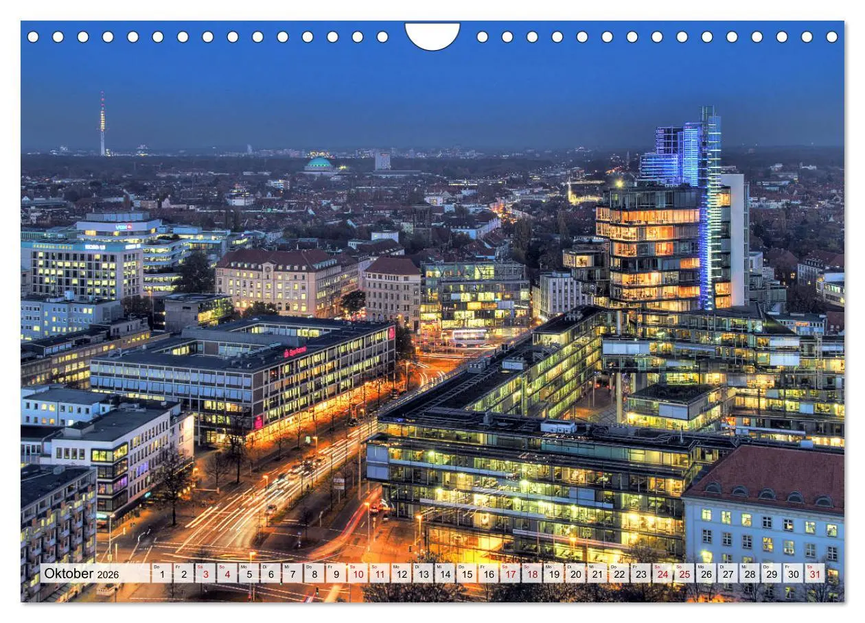 Bild: 9783457899939 | Hannover ist bunt (Wandkalender 2026 DIN A4 quer), CALVENDO...