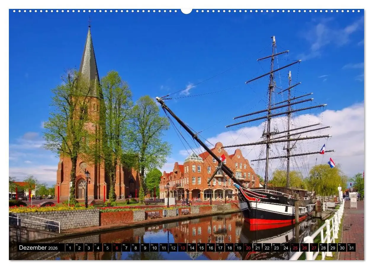 Bild: 9783457969939 | Papenburg und das Rheiderland (hochwertiger Premium Wandkalender...